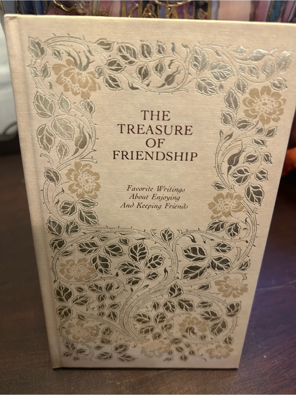 The treasure of friendship gift book from Hallmark